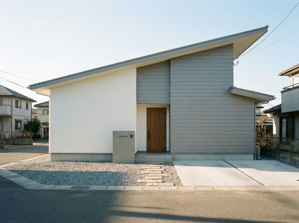 花見台の新築戸建ての外観