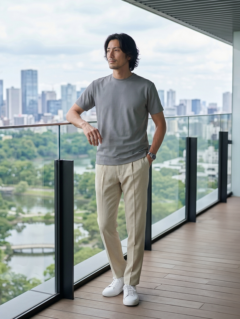 CODE Tシャツのコーデ